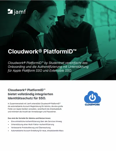 Cloudwork® PlatformID™ von Studentnet vereinfacht das Onboarding und ...