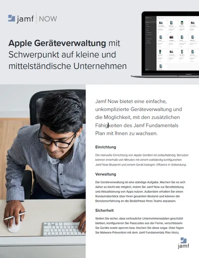 Jamf Now: Verwalten Sie Ihre Apple Geräte ganz einfach | Jamf