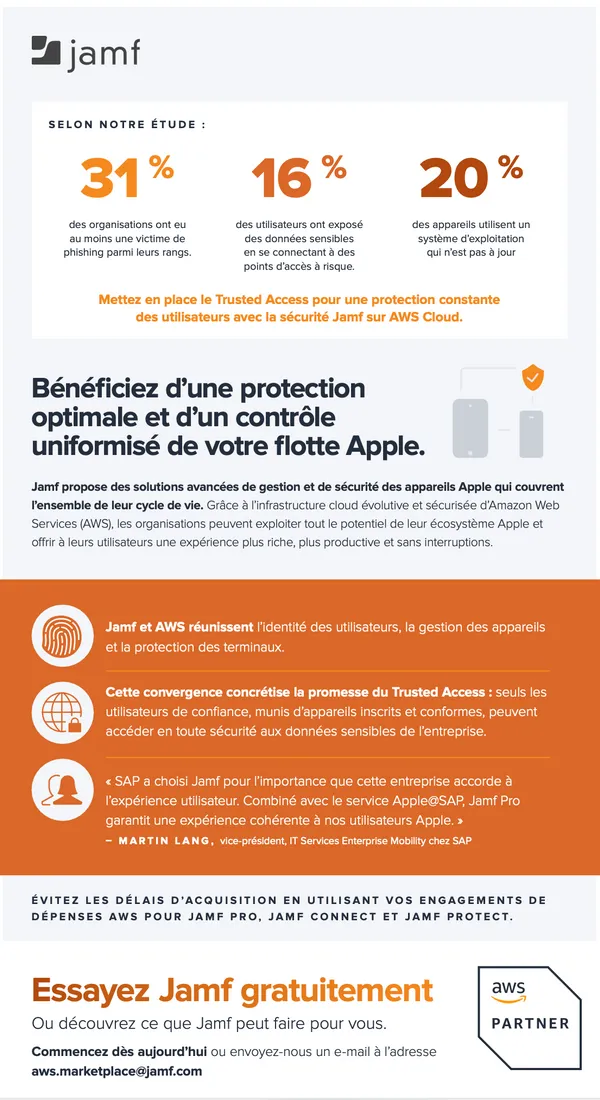 Trusted Access with Jamf security on AWS Cloud