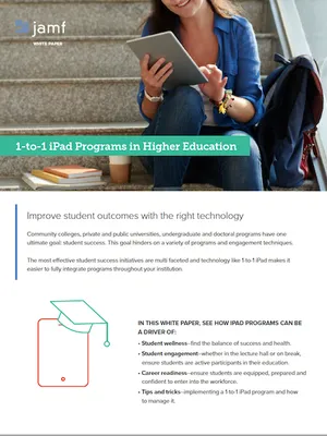1-to-1 iPad Programs in Higher Education | Jamf