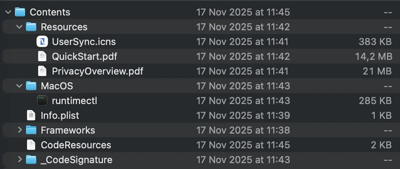 Disk image containing decoy files to inflate its size.