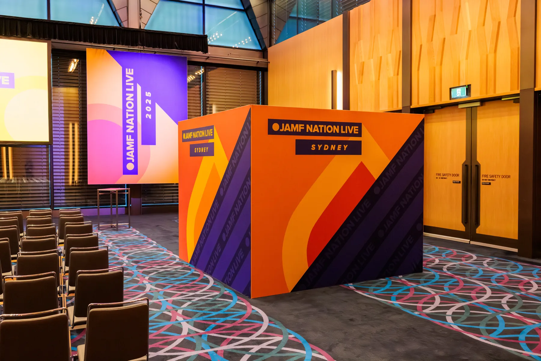 Image of Jamf Nation Live Sydney booth.