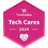 TrustRadius Tech Cares Award Winner logo