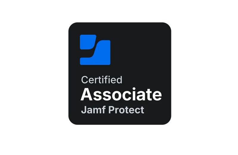 Certified Associate Jamf Protect Credly badge