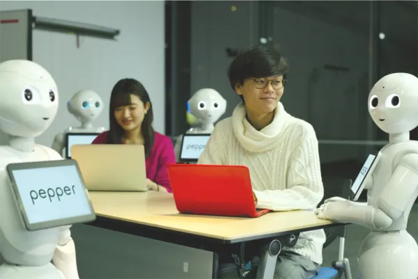 Image of someone bringing their own device to work.