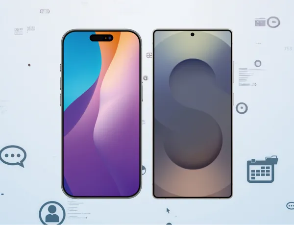 Image of an iPhone and Android and mobile DX.