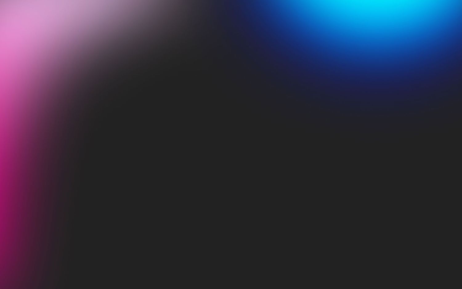 Pink, black and blue gradient.