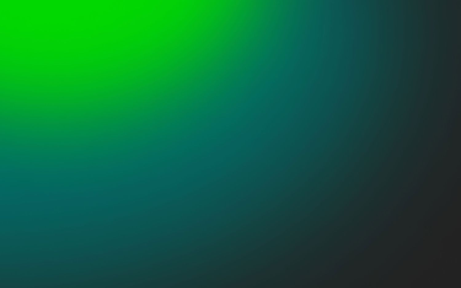 Green and black gradient