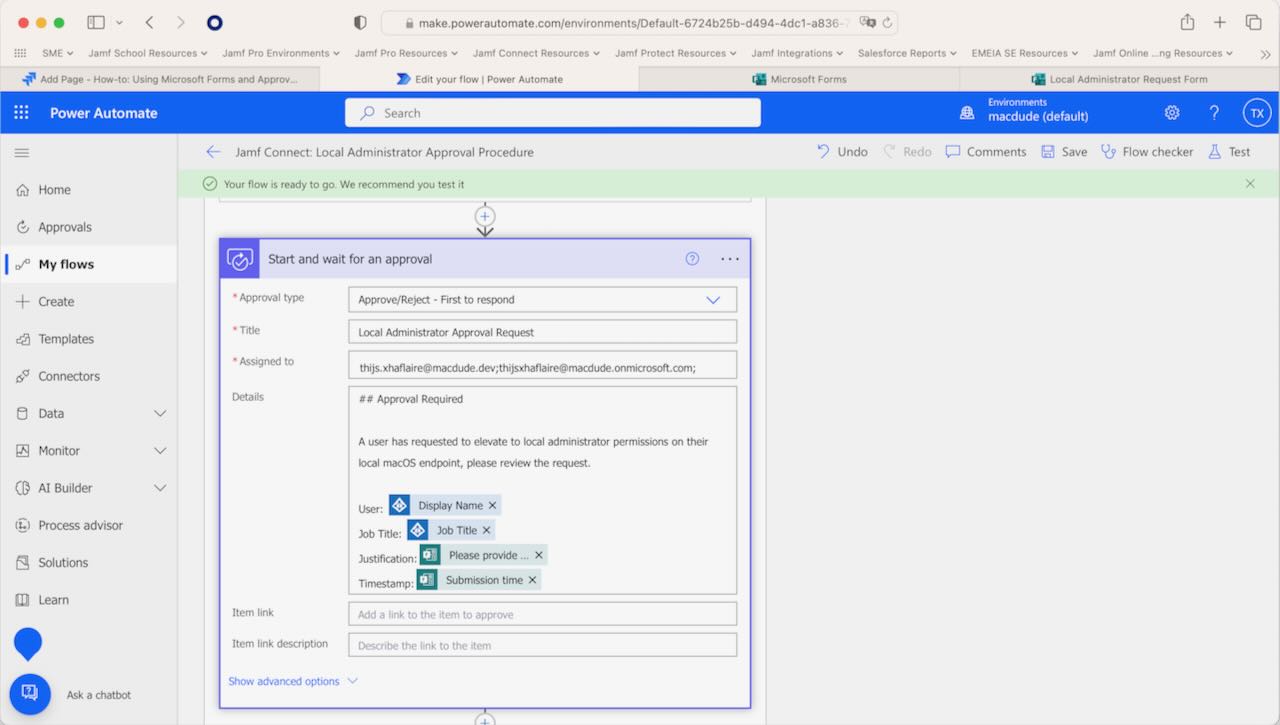 How to Grant Local Admin Permissions with Microsoft Forms and PowerAutomate