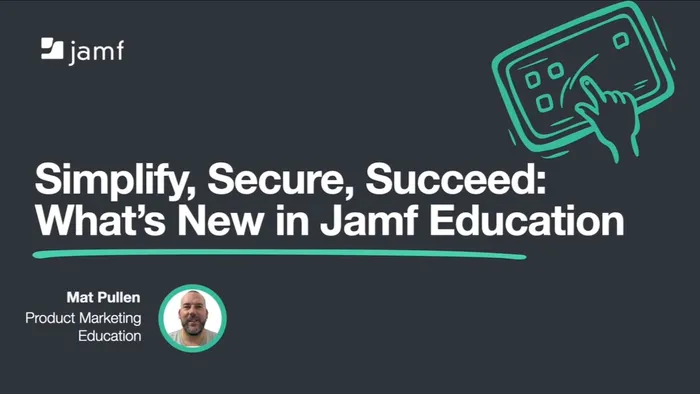 Image of title slide from webinar Keynote
