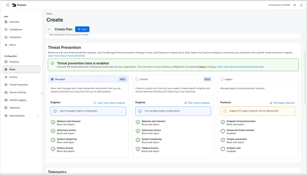 Strengthen Mac security with Jamf unified threat prevention