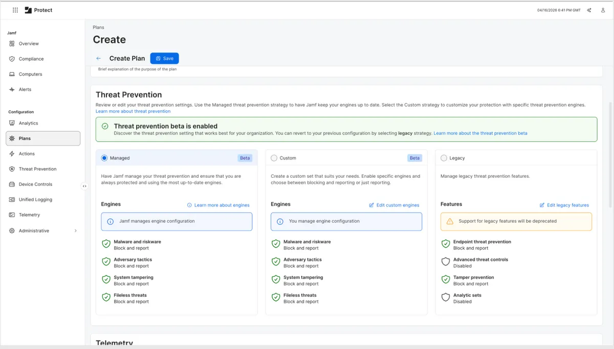 Strengthen Mac security with Jamf unified threat prevention