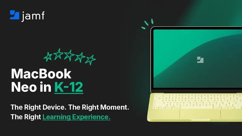MacBook Neo in K-12: the right device, the right moment, the right learning experience.
