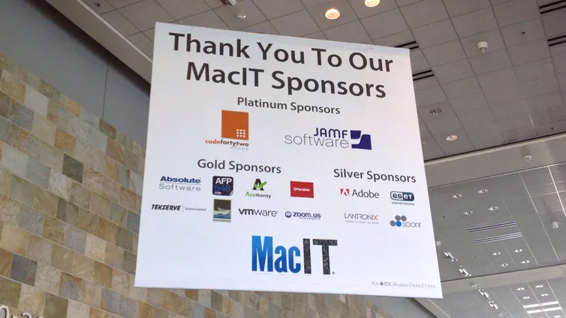 JAMF Software is proud to be a sponsor of MacIT
