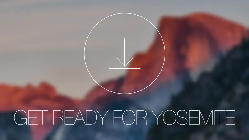 Make the transition to OS X Yosemite gracefully