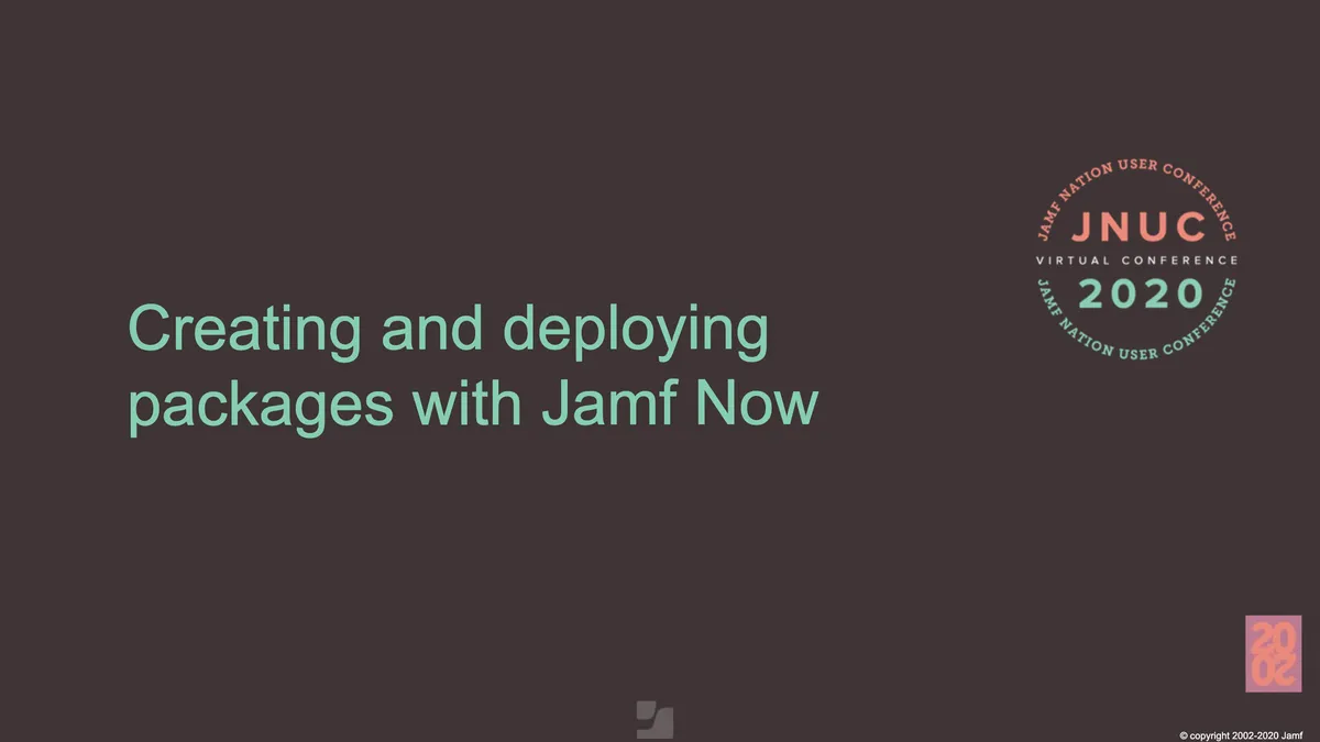 Mac Deployment - creating and deploying packages with Jamf Now