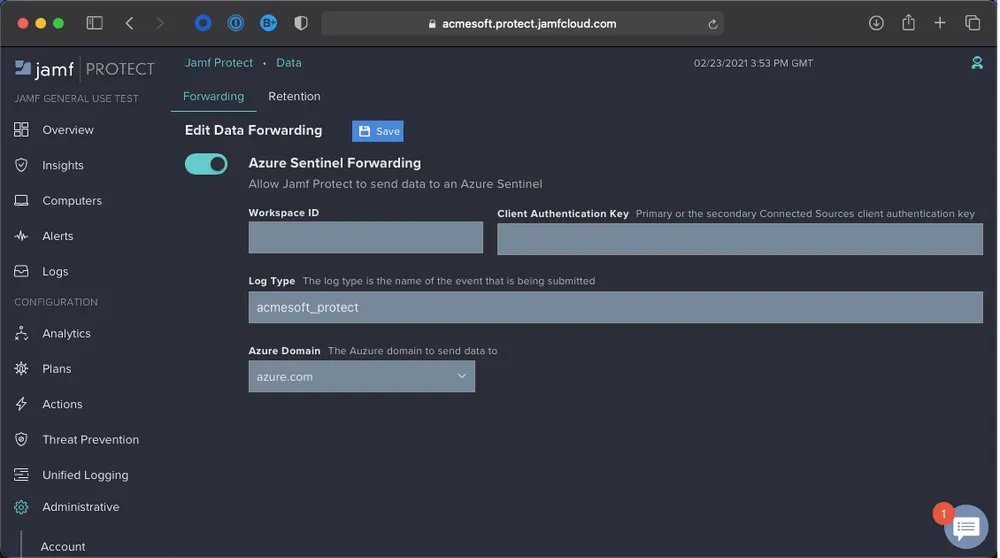 New Azure Sentinel and Jamf Protect integration announced Jamf Blog