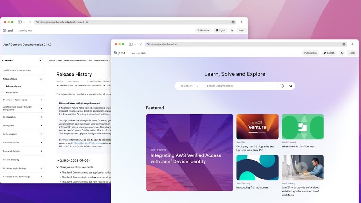 The new Jamf Learning Hub: Access Point for Training & Documentation
