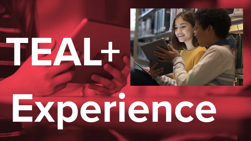 TEAL+ Experience: kids learning on iPads managed by Jamf