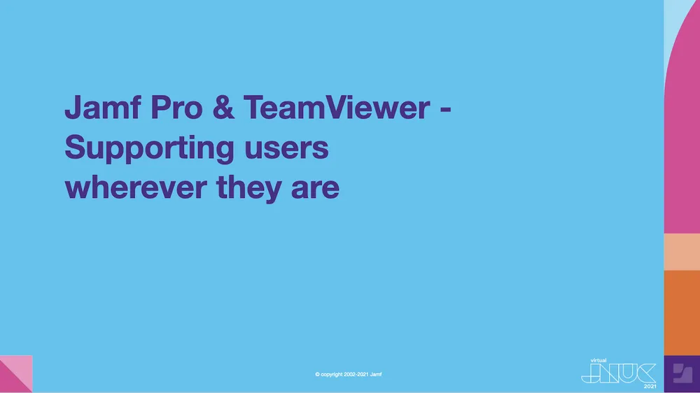 Better support for Apple users with Jamf Pro and TeamViewer integration