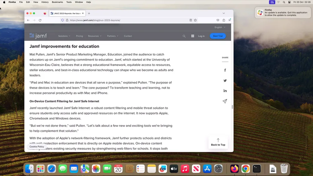App Installers for Jamf School