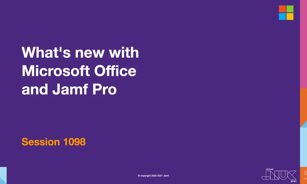 How to deploy Microsoft Office 2021 and 365 with Jamf Pro