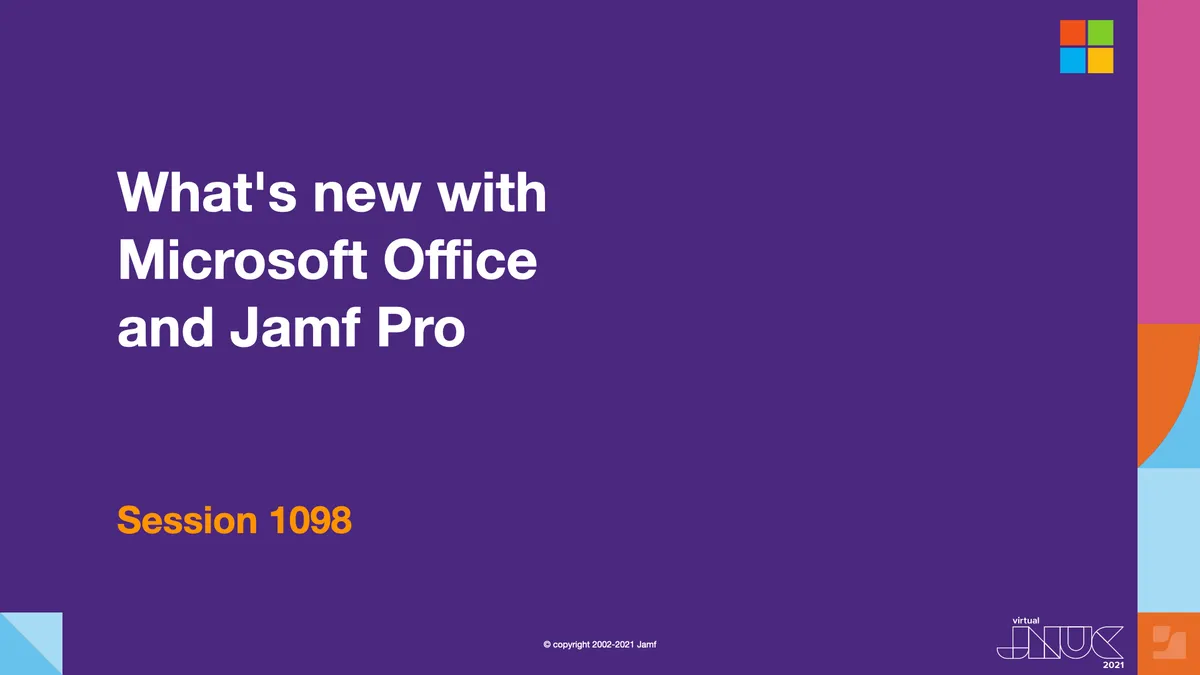 How to deploy Microsoft Office 2021 and 365 with Jamf Pro
