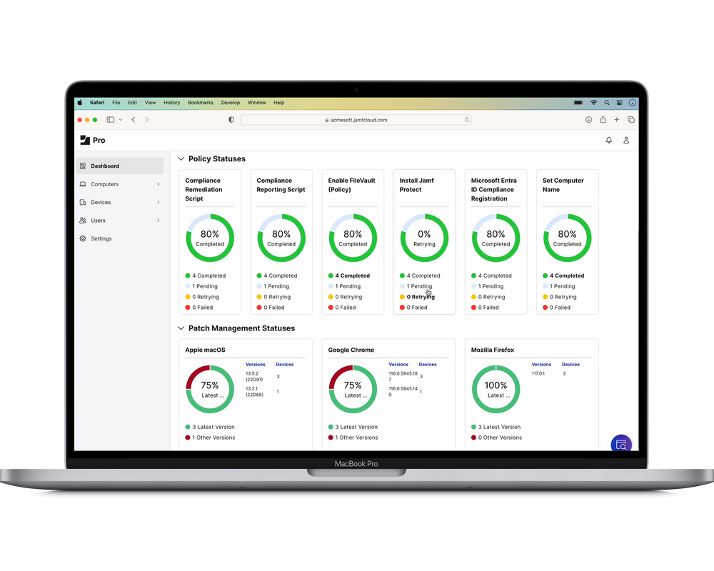 Jamf Pro Apple Mobile Device Management Mdm Software