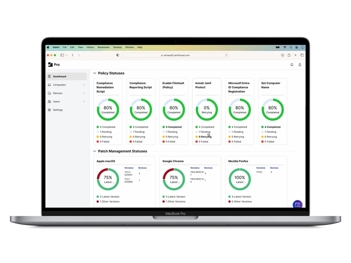 Jamf Pro Apple Mobile Device Management MDM Software