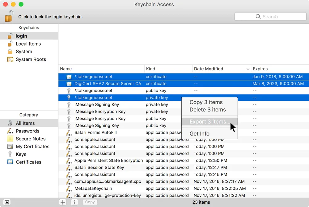 Use Keychain Access to create an SSL certificate for your JSS | Jamf
