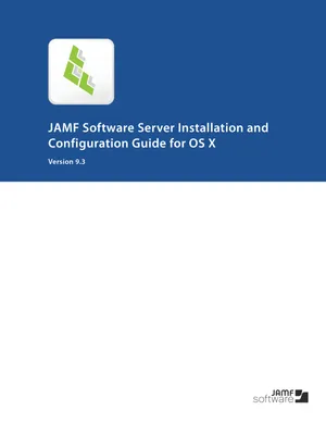 Casper Suite 9.3 JSS Installation Guide for OS X