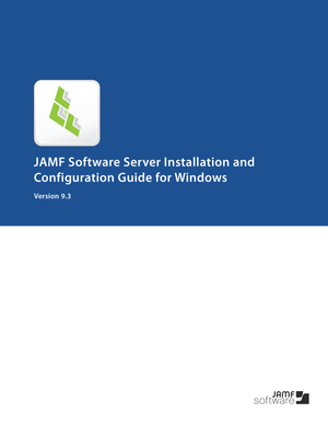 Casper Suite 9.3 JSS Installation Guide for Windows