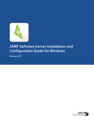 Casper Suite 9.31 JSS Installation Guide for Windows