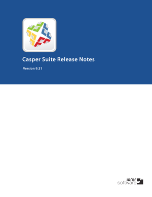 Casper Suite 9.31 Release Notes
