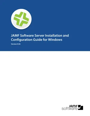 Casper Suite Installation Guide for Windows, version 9.92