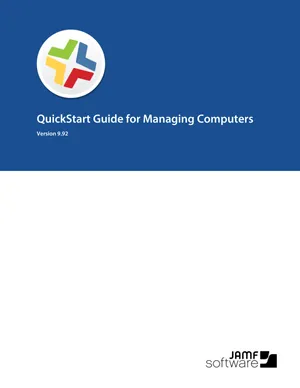 Casper Suite QuickStart Guide for Managing Computers, version 9.92
