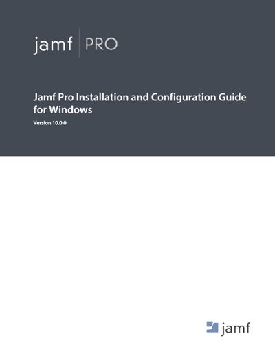 jamf pro 10.9 download windows