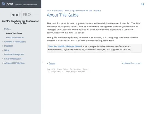 Jamf Pro Installation Guide for Mac | Jamf