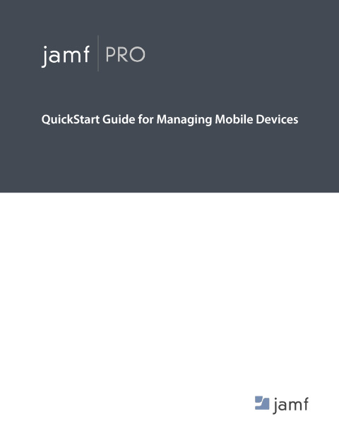 jamf pro documentation pdf
