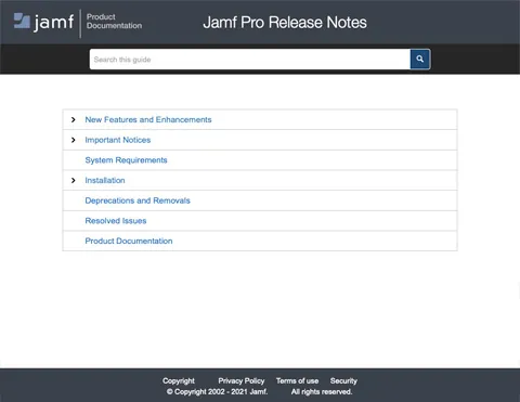 Jamf Pro Release Notes | Jamf