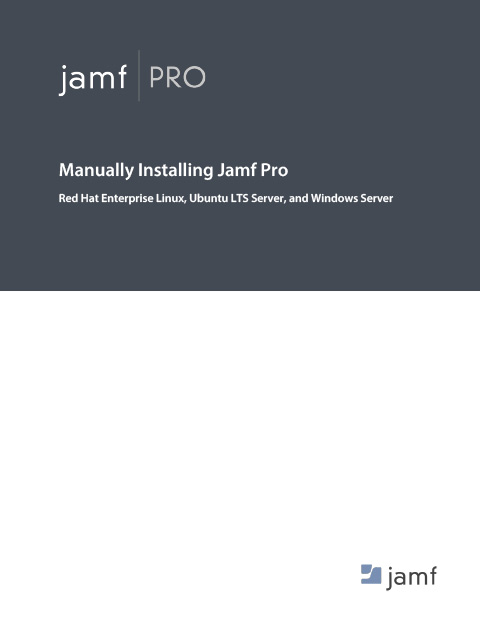 jamf pro documentation pdf