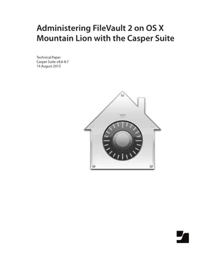 Administering FileVault 2 on OS X Mountain Lion with the Casper Suite v8.6-8.7