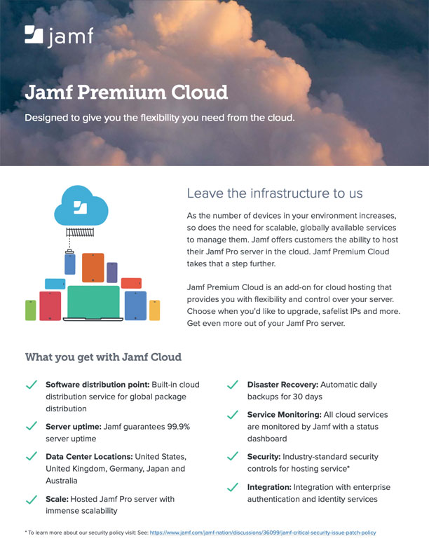 jamf pro cloud