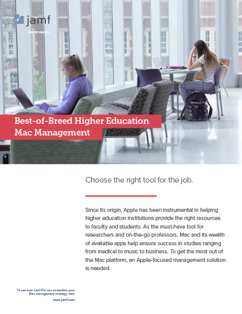 Higher Education Mac Management Guide | Jamf