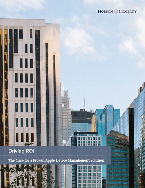 Driving Roi The Case For A Proven Apple Device Management Solution Jamf