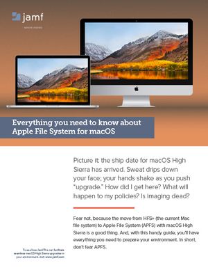 Read this white paper to learn about Apple File System (APFS).