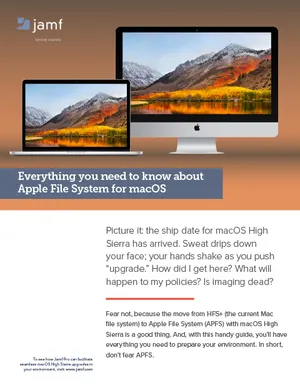 Read this white paper to learn about Apple File System (APFS).