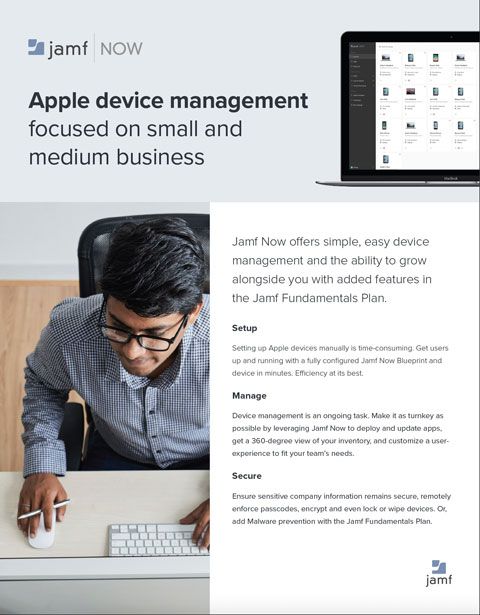 Jamf Now Easily Manage Your Apple Devices Jamf